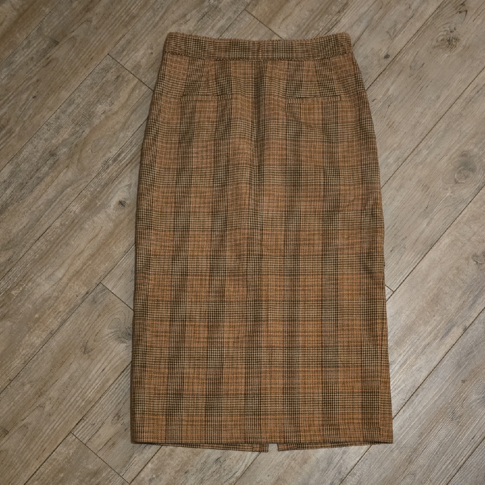 Liz Claiborne Plaid Pencil Skirt